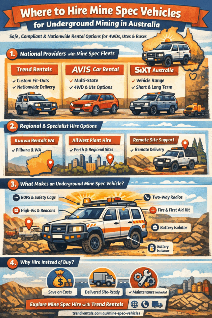 infographic Where to Hire Mine Spec Vehicles Suitable for Underground Mining in Australia