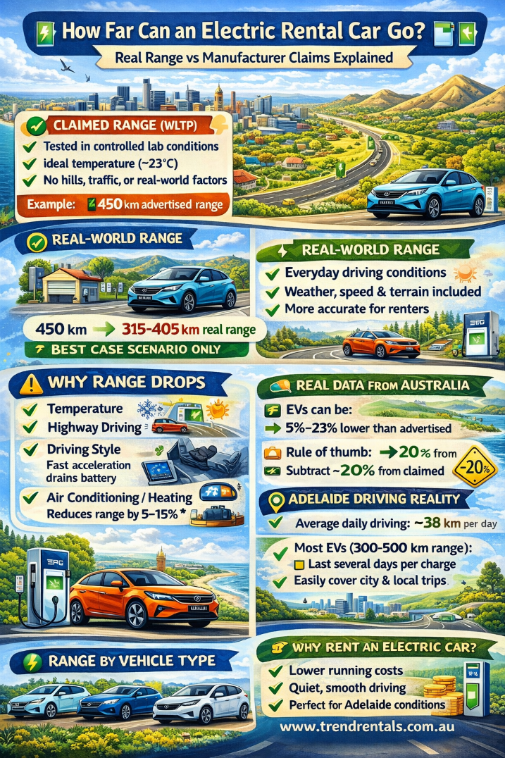 How Far Can an Electric Rental Car Go? Real Range vs Manufacturer ...