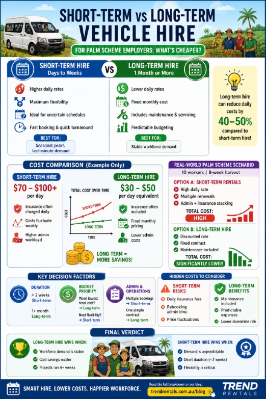 infographic Short-Term vs Long-Term Vehicle Hire for PALM Scheme Employers: What’s Cheaper?