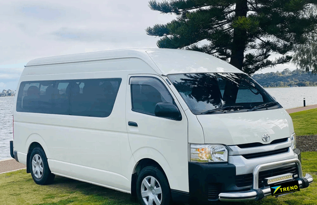 toyota hiace 12 seater for hire