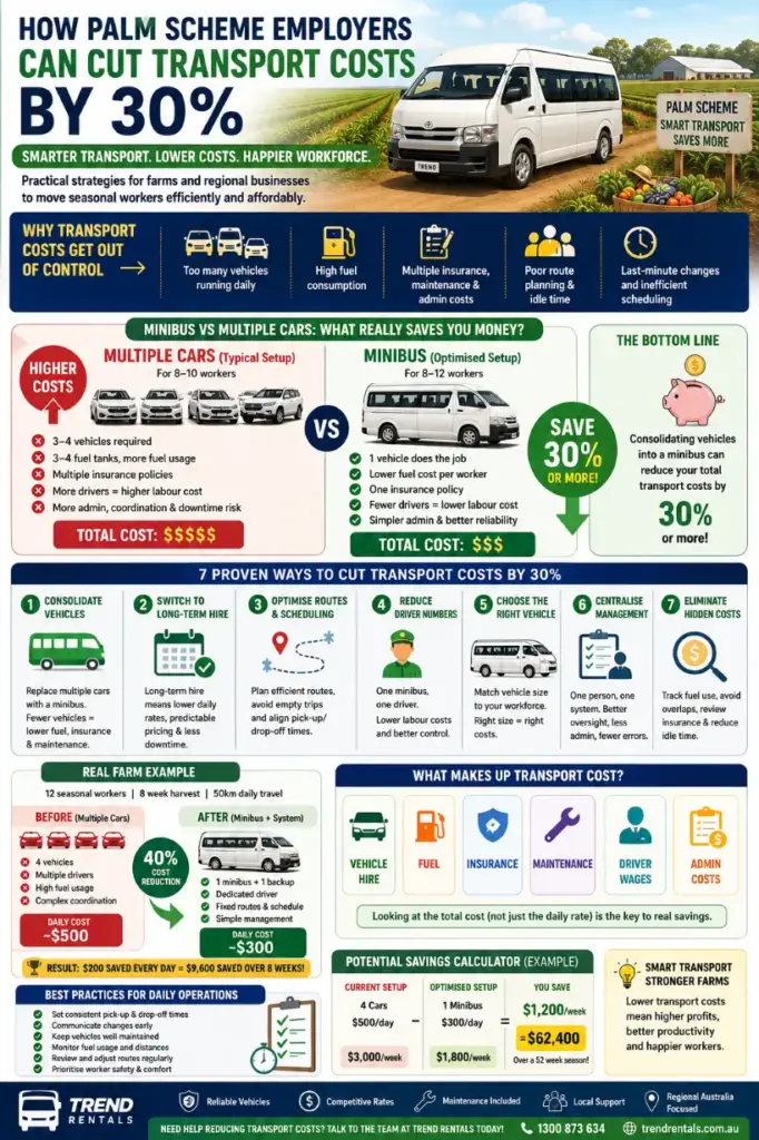 infographic How PALM Scheme Employers Can Cut Transport Costs by 30%