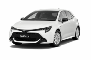 corolla hatch front view